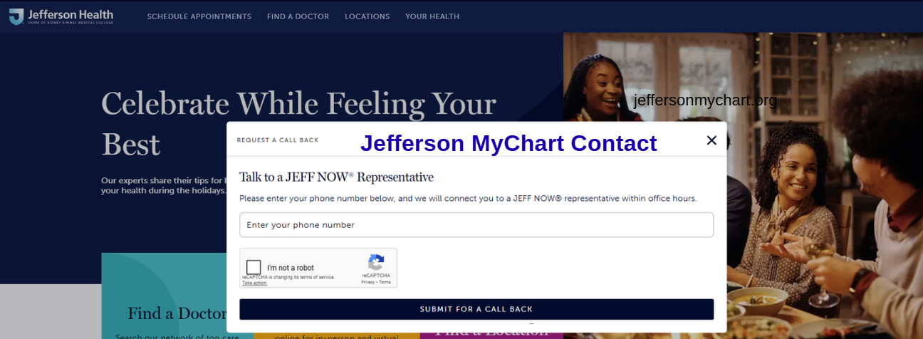 Jefferson MyChart Contact
