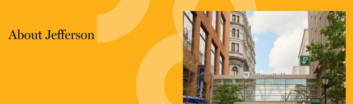 About Us page for Jefferson MyChart